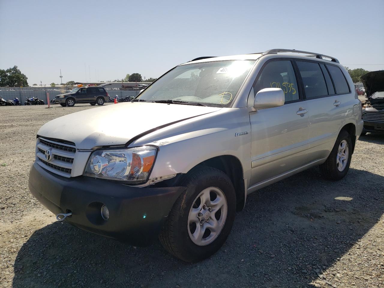 Photo 2 from auction – 2006 TOYOTA HIGHLANDER with VIN JTEGP21A960108473