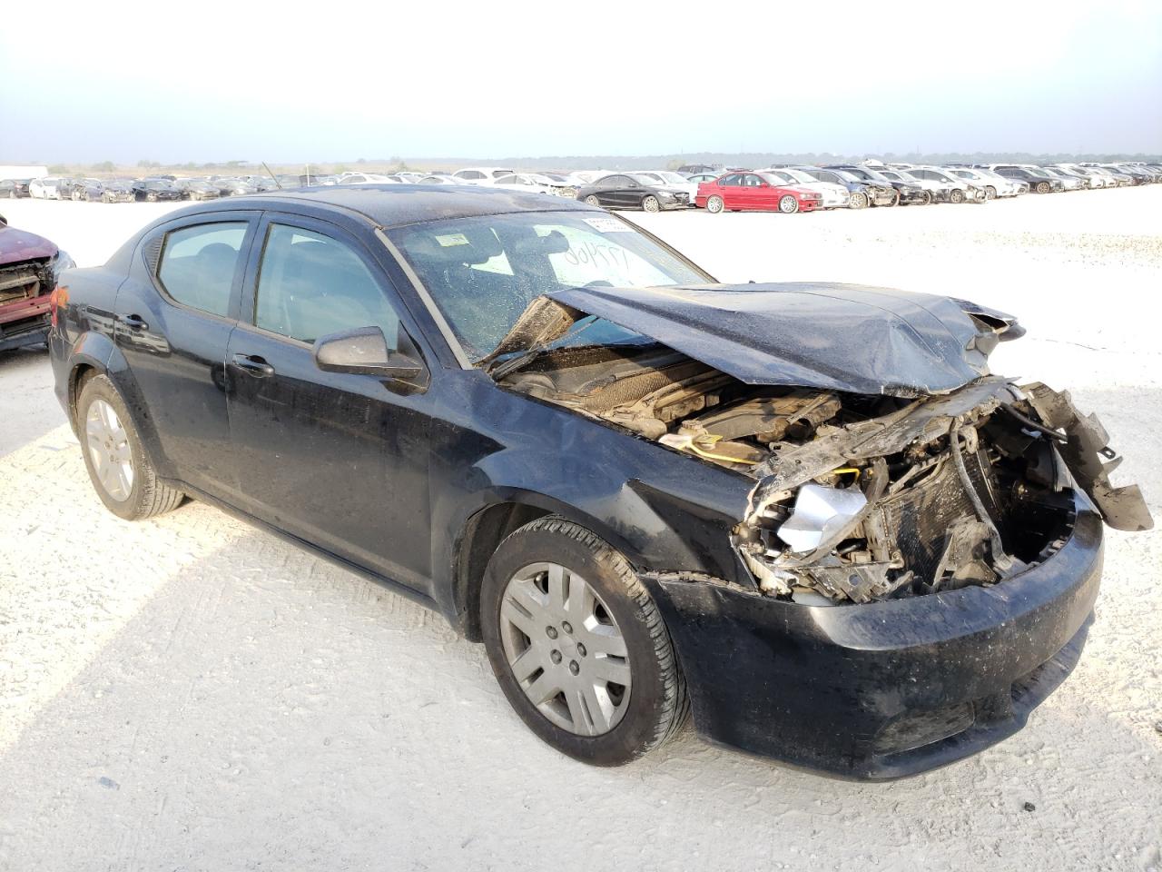 DODGE AVENGER SE 2014 with VIN 1C3CDZABXEN200419 - Photo from auction