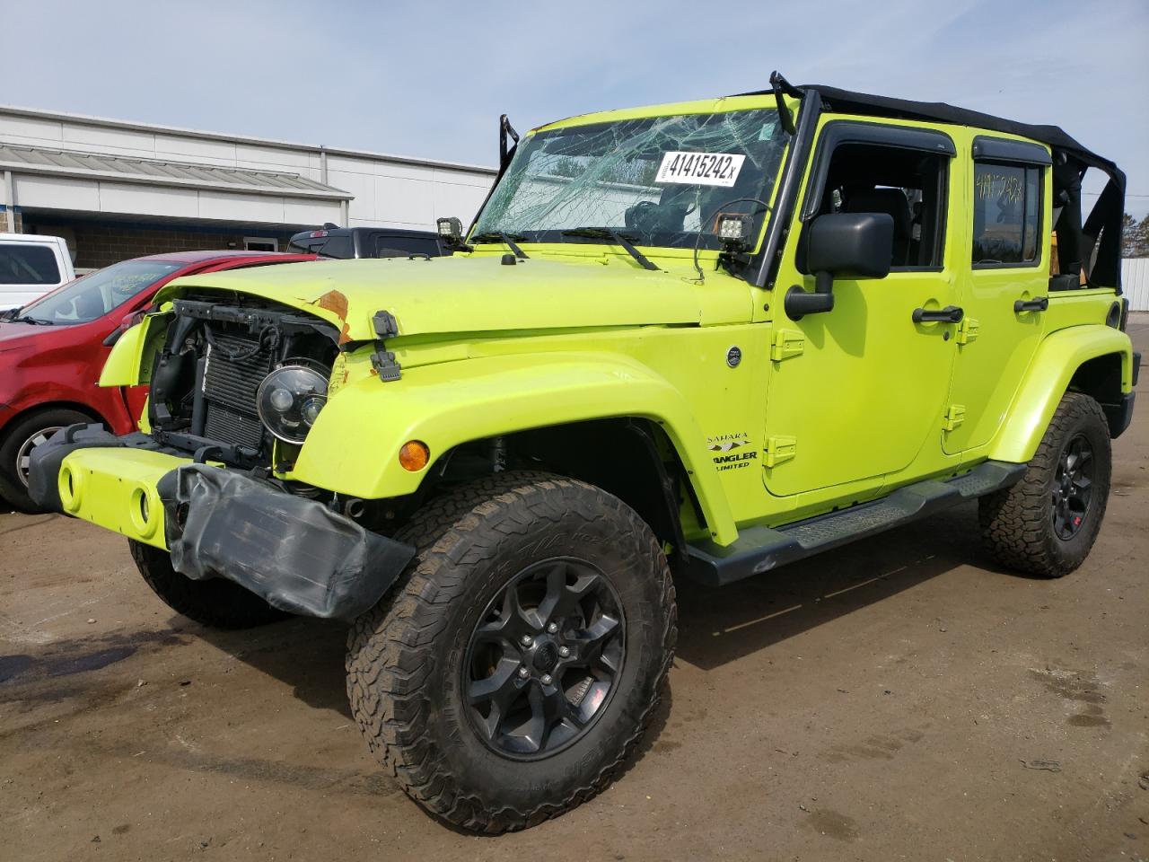 Photo 2 from auction – 2016 JEEP WRANGLER U with VIN 1C4BJWEG7GL290454