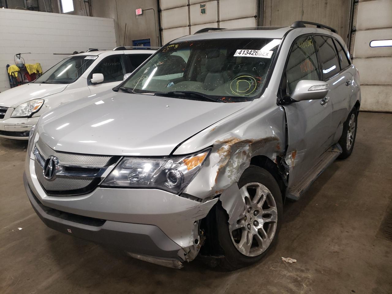 Photo 2 from auction – 2008 ACURA MDX with VIN 2HNYD28628H541192