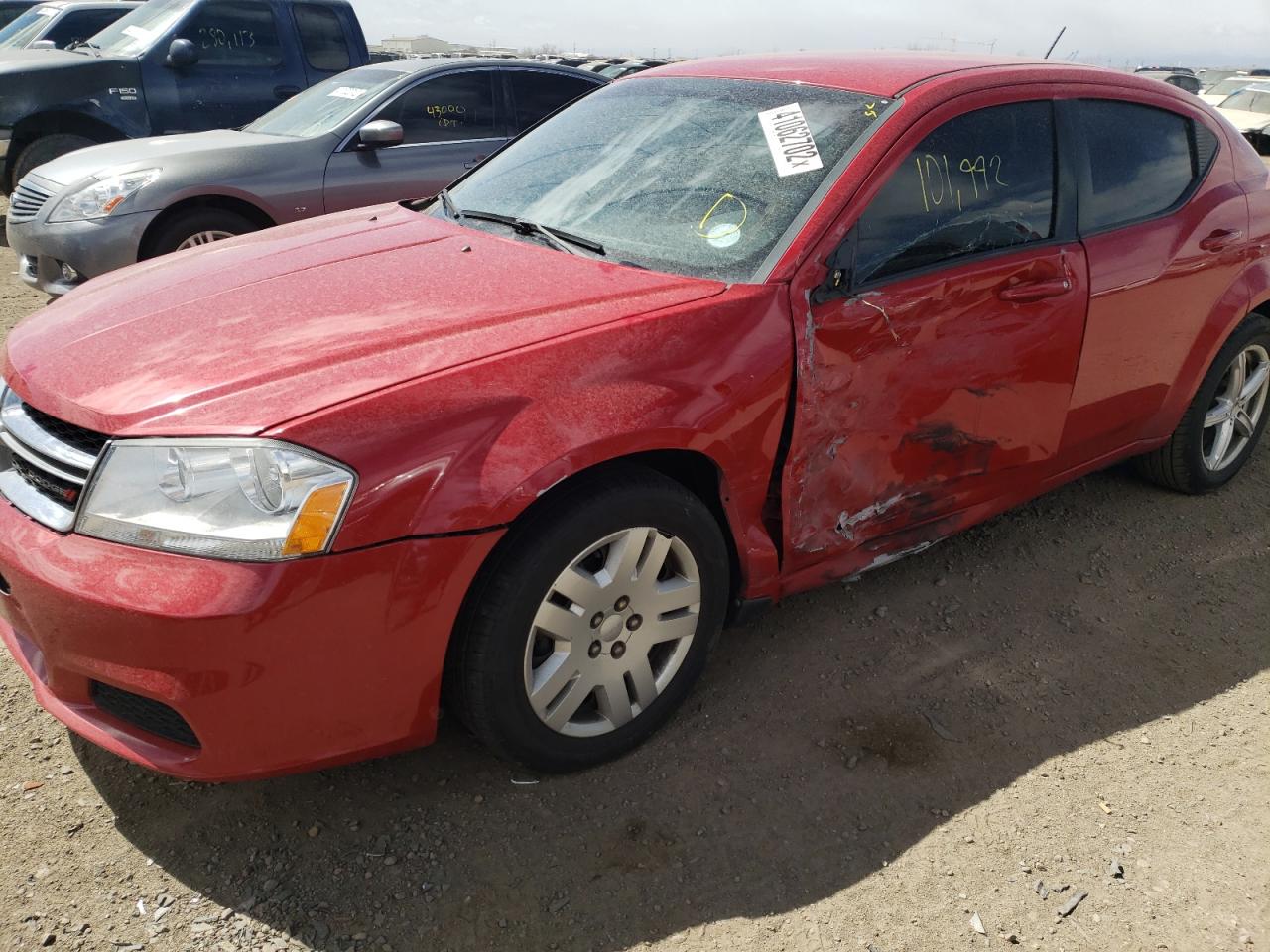Photo 9 from auction – 2013 DODGE AVENGER SE with VIN 1C3CDZAG4DN748409