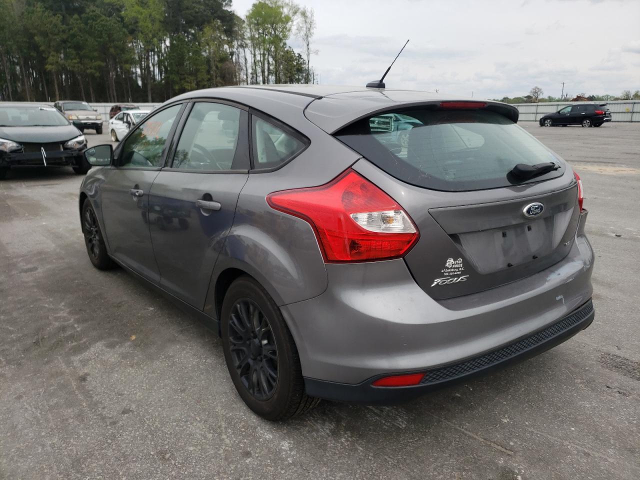 Photo 3 from auction – 2012 FORD FOCUS SE with VIN 1FAHP3K26CL185663