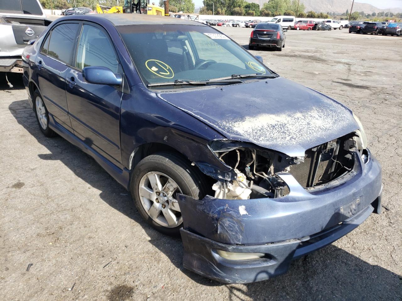 TOYOTA COROLLA CE 2005 with VIN 1NXBR32E95Z445549 - Photo from auction