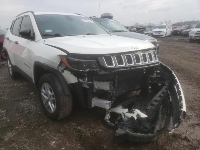 JEEP COMPASS SP 2018 with VIN 3C4NJDAB3JT200160 - Photo from auction