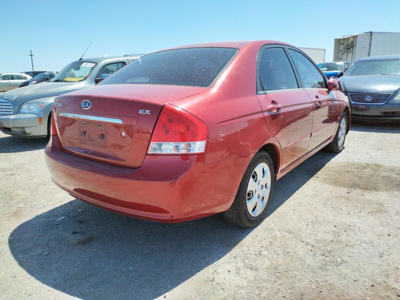 Photo 4 from auction – 2009 KIA SPECTRA EX with VIN KNAFE222695614277