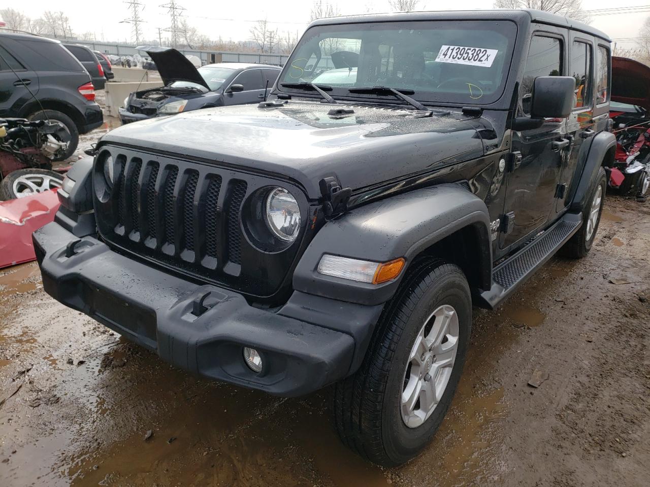 Photo 2 from auction – 2018 JEEP WRANGLER U with VIN 1C4HJXDN6JW332148