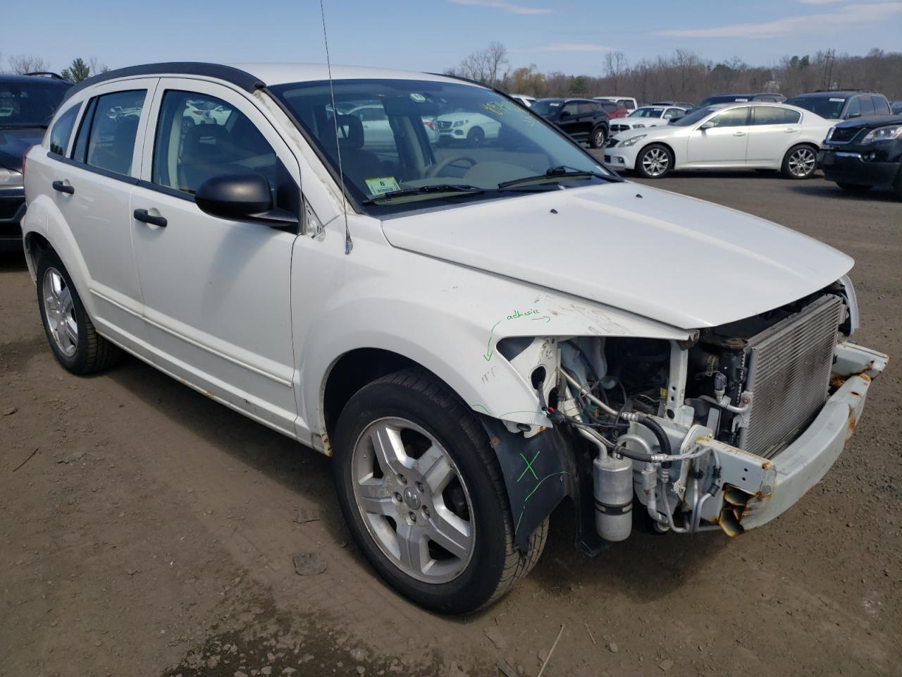DODGE CALIBER SX 2007 with VIN 1B3HB48B37D347823 - Photo from auction