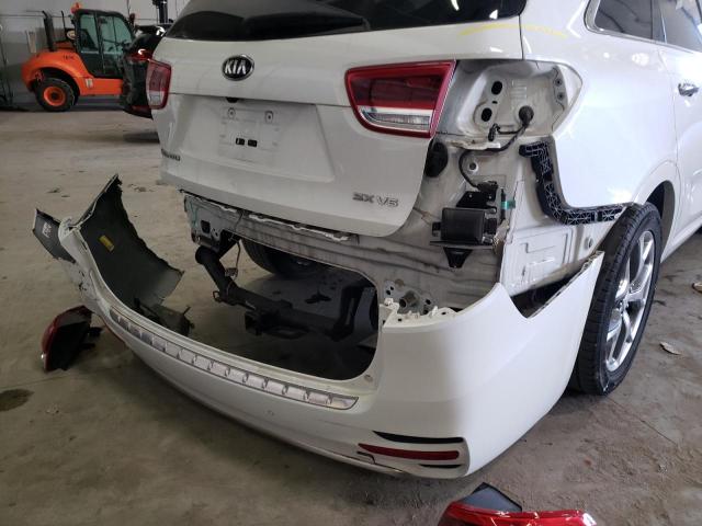Photo 9 from auction – 2016 KIA SORENTO with VIN 5XYPKDA54GG018175