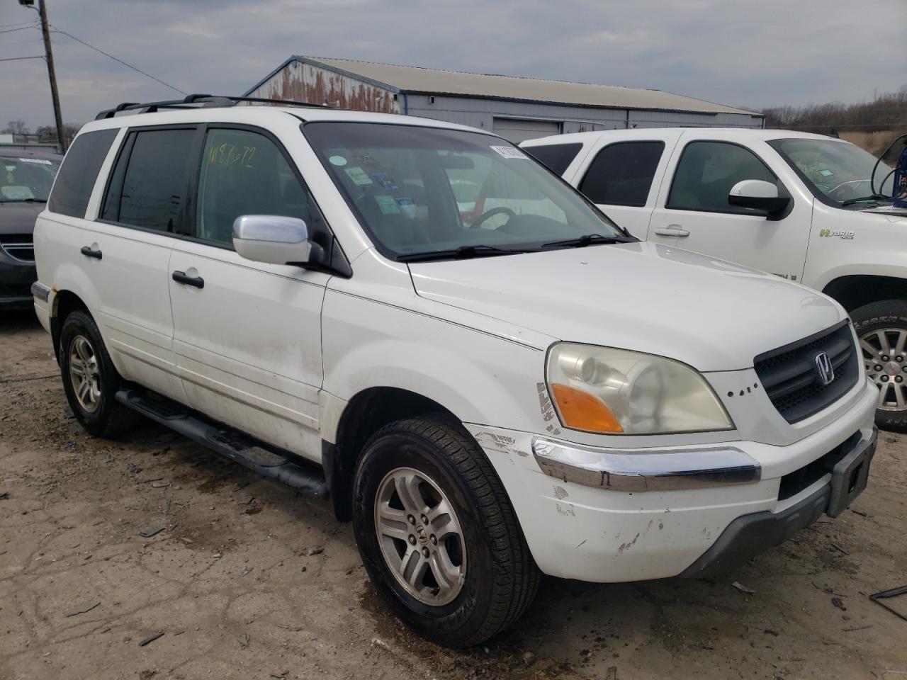HONDA PILOT EXL 2003 with VIN 2HKYF18593H508840 - Photo from auction