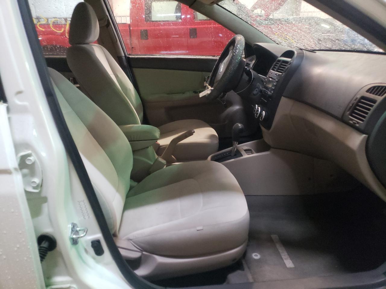 Photo 5 from auction – 2009 KIA SPECTRA EX with VIN KNAFE221295629818