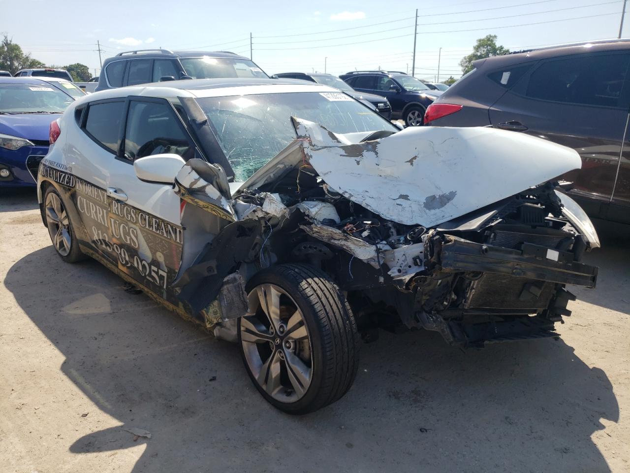 Photo 1 from auction – 2013 HYUNDAI VELOSTER with VIN KMHTC6AD5DU107497