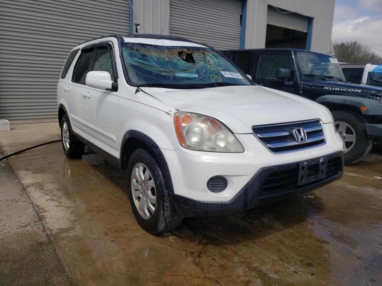 HONDA CR-V SE 2005 with VIN SHSRD78975U340352 - Photo from auction