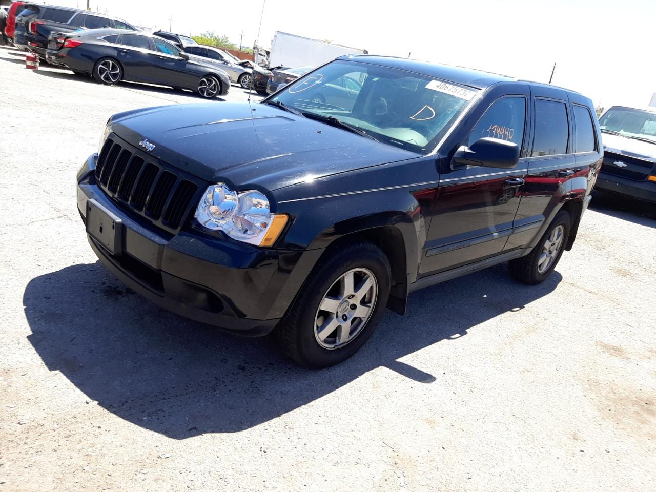 Photo 2 from auction – 2008 JEEP GRAND CHER with VIN 1J8GS48K78C154634