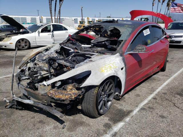 Photo 2 from auction – 2018 TESLA MODEL 3 with VIN 5YJ3E1EA1JF048096