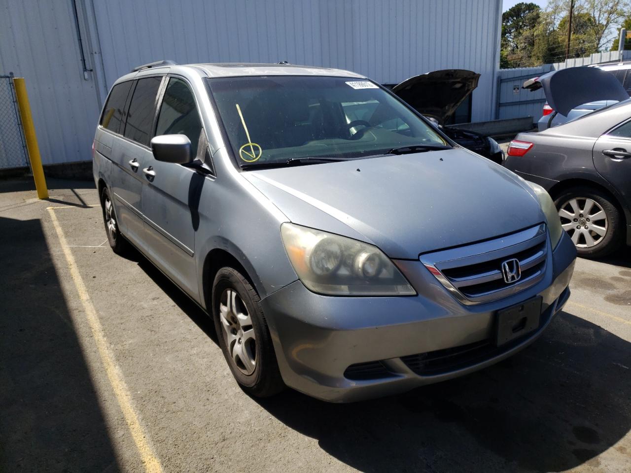 Photo 1 from auction – 2007 HONDA ODYSSEY EX with VIN 5FNRL38707B039054