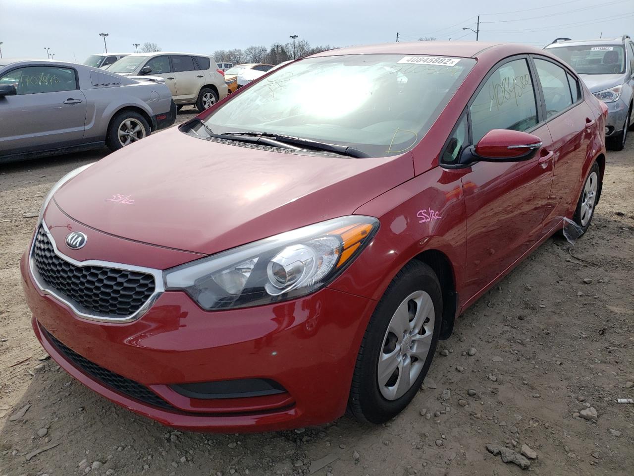 Photo 2 from auction – 2016 KIA FORTE LX with VIN KNAFX4A63G5520509