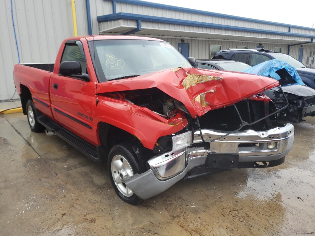 DODGE RAM 1500 1999 with VIN 1B7HF16Z0XS182911 - Photo from auction