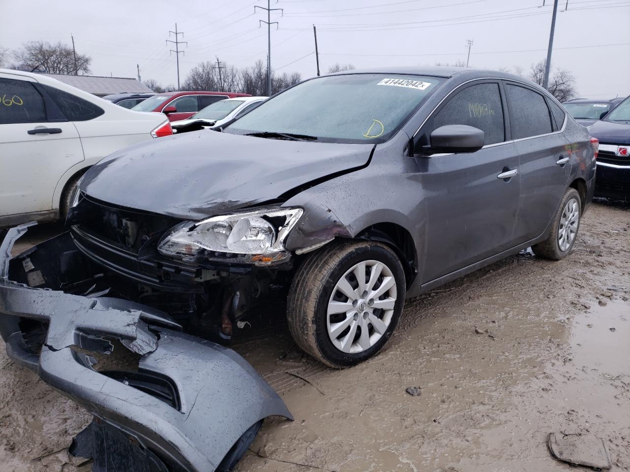 Photo 2 from auction – 2015 NISSAN SENTRA S with VIN 3N1AB7AP2FL661997