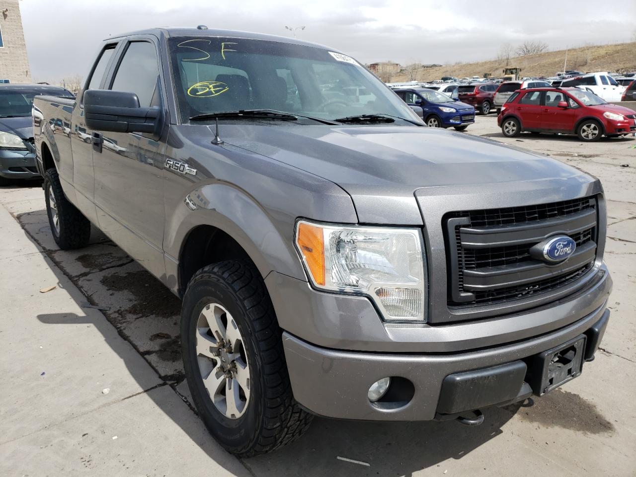 FORD F150 SUPER 2013 with VIN 1FTFX1EF4DFA91723 - Photo from auction
