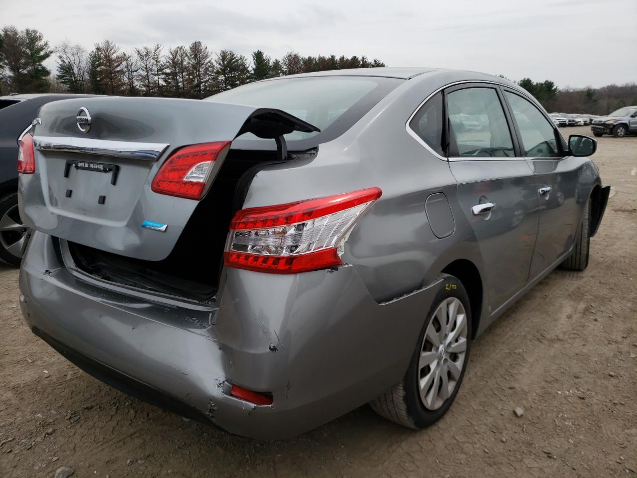 Photo 4 from auction – 2014 NISSAN SENTRA S with VIN 3N1AB7AP3EY337040