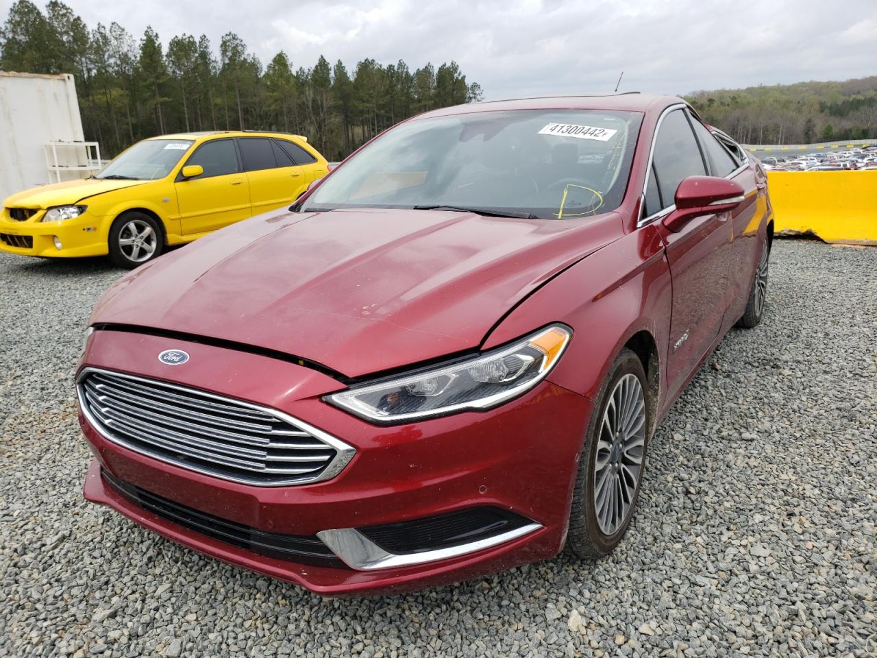 Photo 2 from auction – 2018 FORD FUSION SE with VIN 3FA6P0LU0JR126113