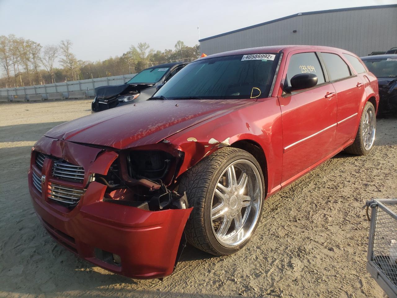 Photo 2 from auction – 2007 DODGE MAGNUM SXT with VIN 2D4FV47V37H713178