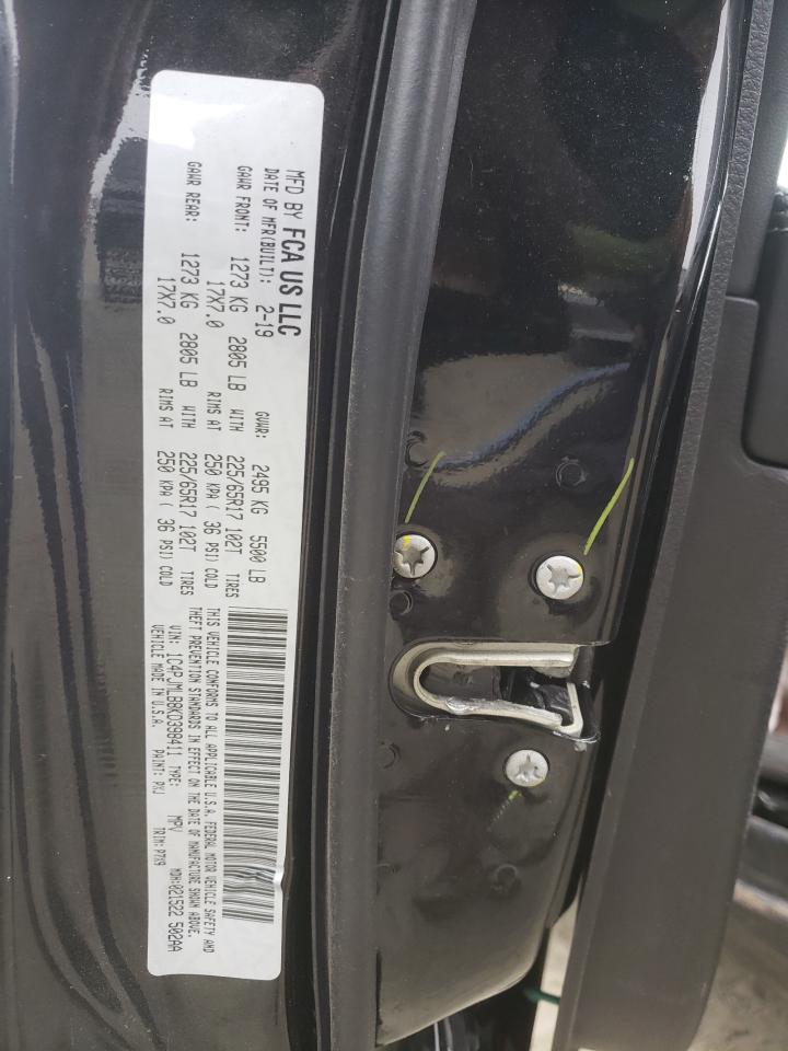 Photo 10 from auction – 2019 JEEP CHEROKEE L with VIN 1C4PJMLB8KD398411