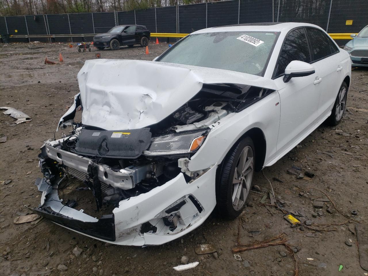Photo 2 from auction – 2021 AUDI A4 PREMIUM with VIN WAUEABF48MA019031