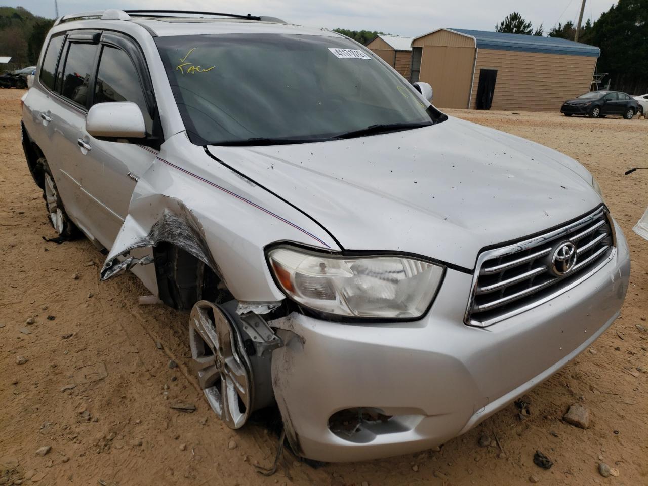 TOYOTA HIGHLANDER 2010 with VIN 5TDYK3EH6AS006087 - Photo from auction