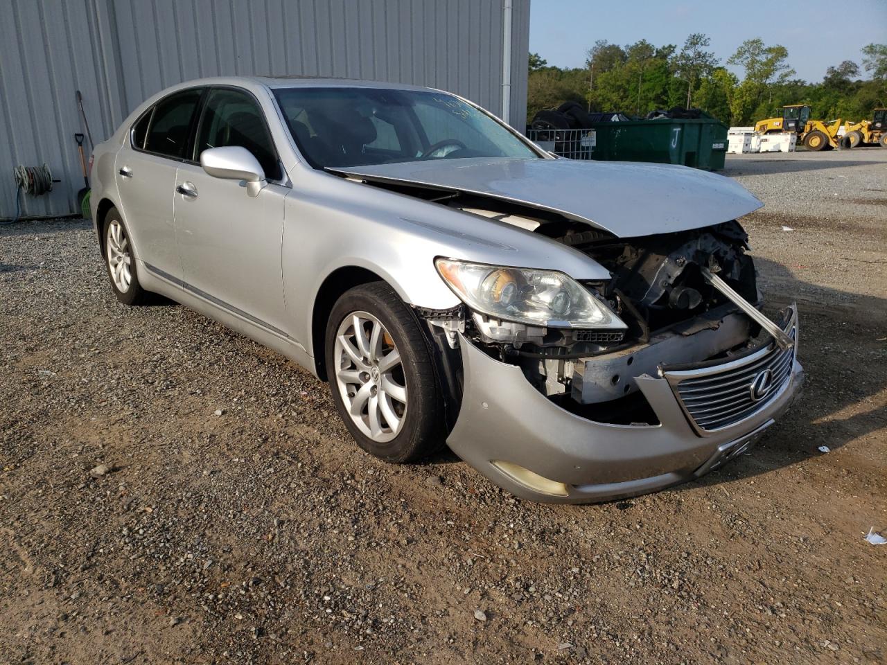 LEXUS LS 460 2007 with VIN JTHBL46FX75038768 - Photo from auction