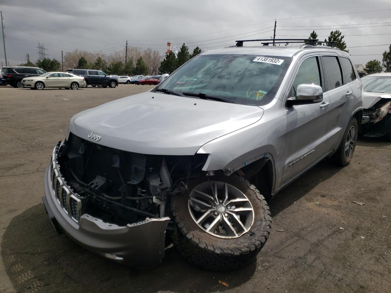 Photo 2 from auction – 2017 JEEP GRAND CHER with VIN 1C4RJFBG2HC742847