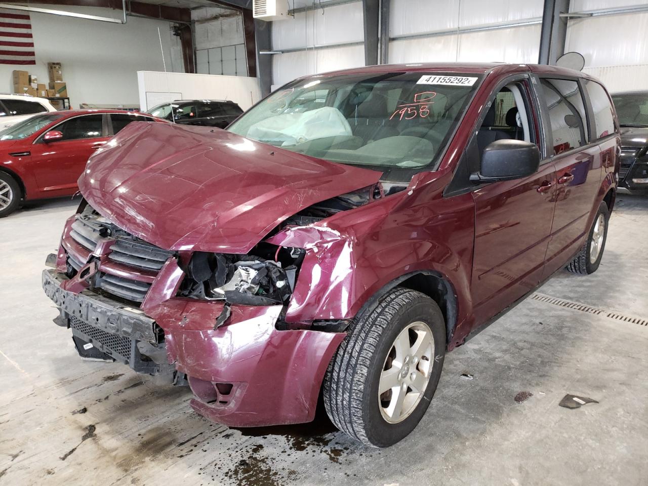 Photo 2 from auction – 2009 DODGE GRAND CARA with VIN 2D8HN44E59R531958