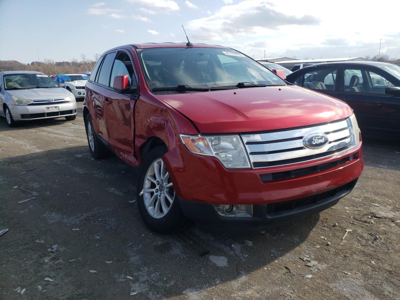 FORD EDGE SEL 2010 with VIN 2FMDK3JCXABB02892 - Photo from auction