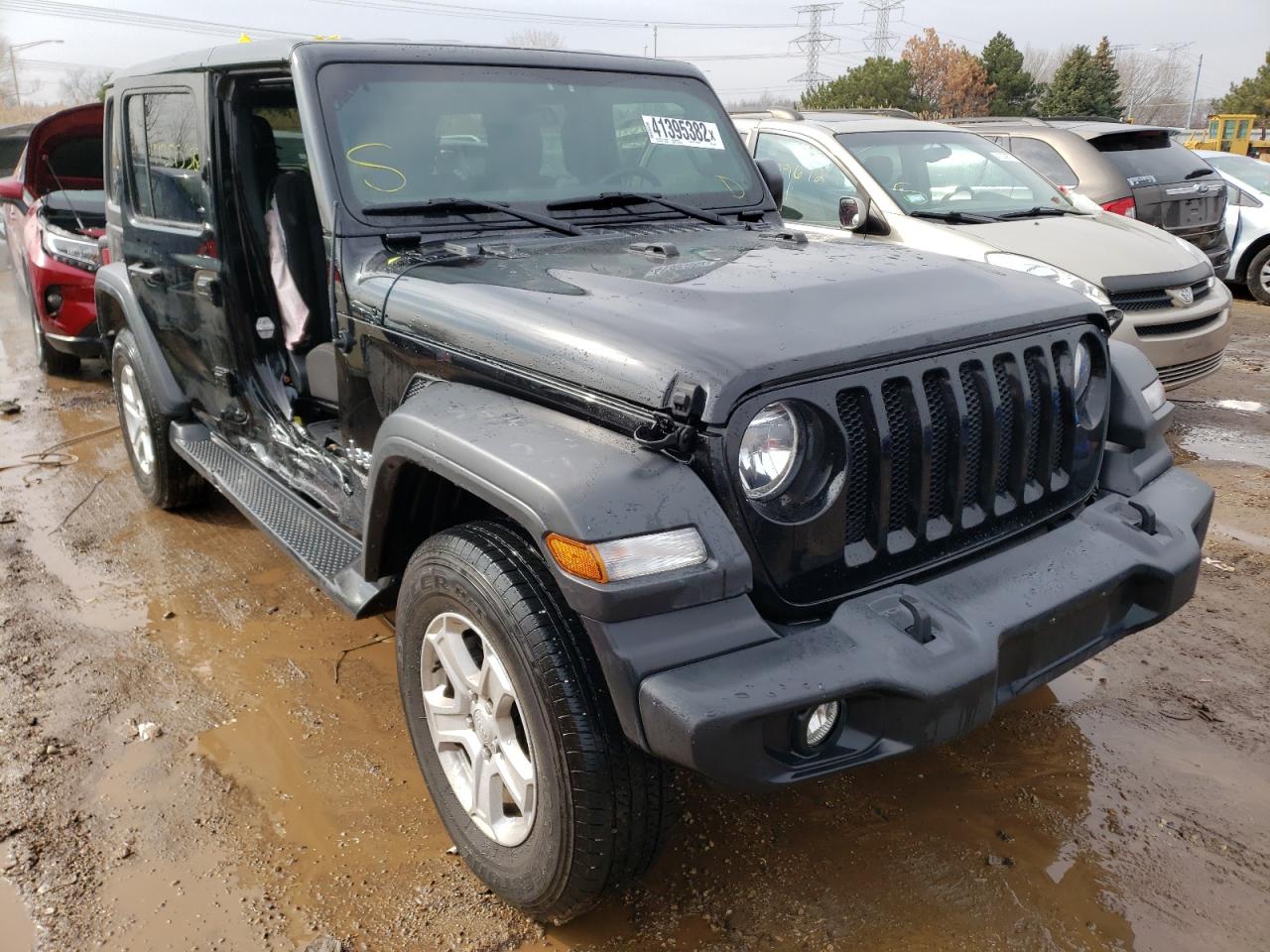 Photo 1 from auction – 2018 JEEP WRANGLER U with VIN 1C4HJXDN6JW332148