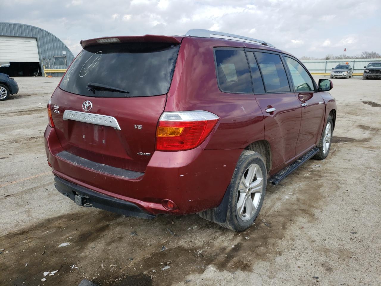 Photo 4 from auction – 2008 TOYOTA HIGHLANDER with VIN JTEES42A282022641