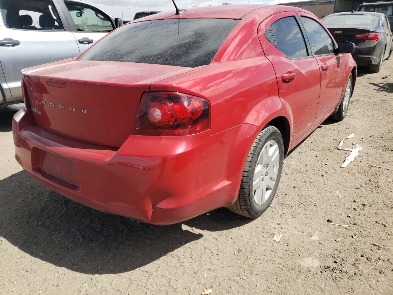 Photo 4 from auction – 2013 DODGE AVENGER SE with VIN 1C3CDZAG4DN748409