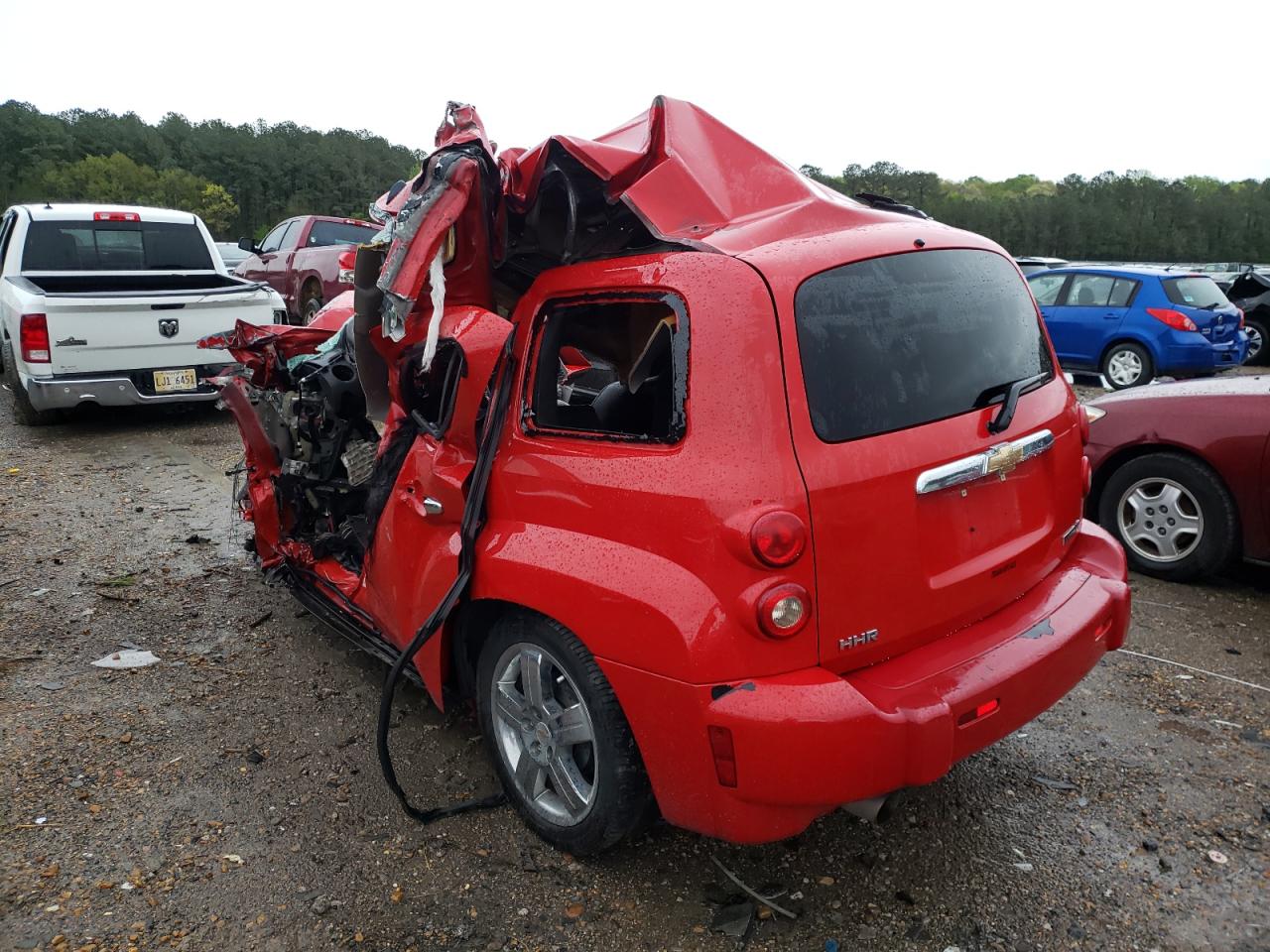 Photo 3 from auction – 2011 CHEVROLET HHR LT with VIN 3GNBACFU7BS526503