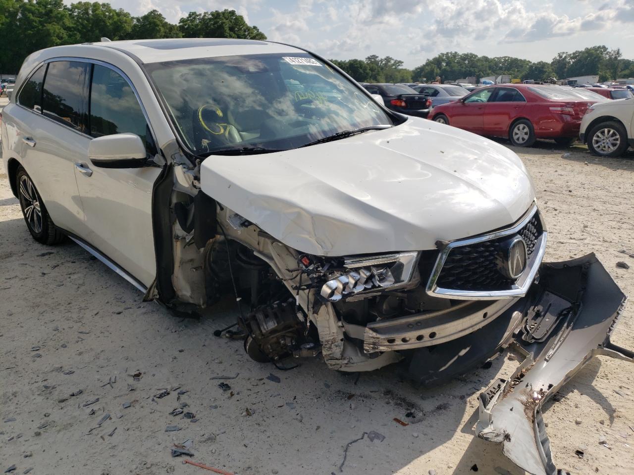 ACURA MDX 2018 with VIN 5J8YD4H3XJL010274 - Photo from auction