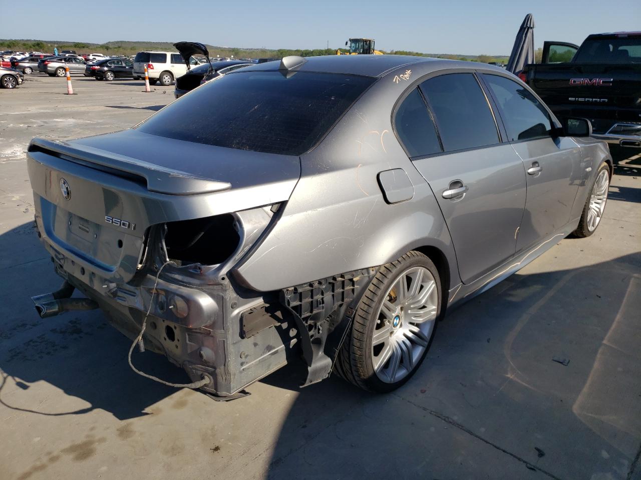Photo 4 from auction – 2008 BMW 550 I with VIN WBANW53528CT53419