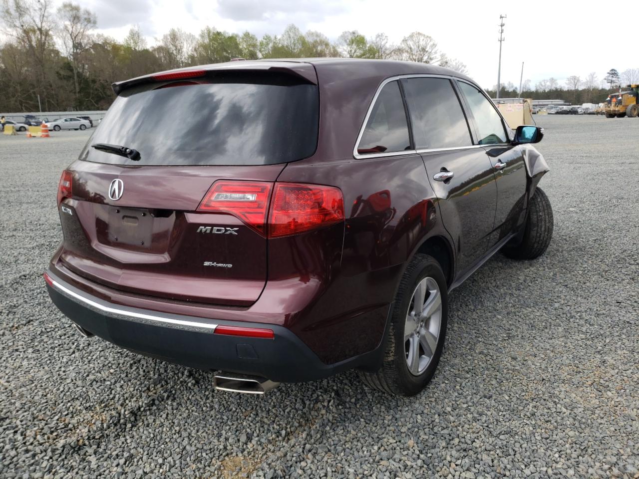 Photo 4 from auction – 2011 ACURA MDX TECHNO with VIN 2HNYD2H69BH521769