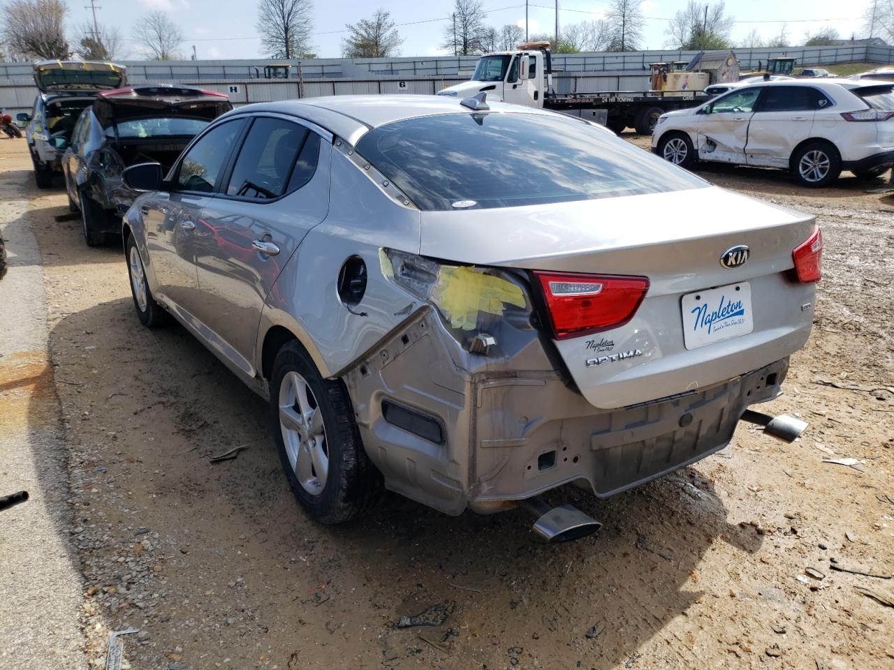 Photo 3 from auction – 2014 KIA OPTIMA LX with VIN 5XXGM4A70EG340860