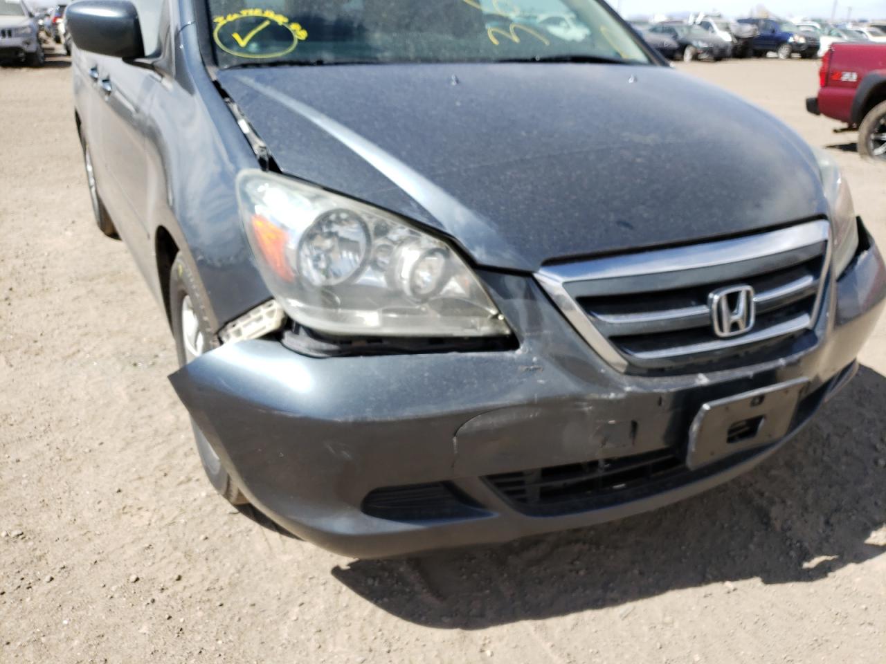 Photo 9 from auction – 2005 HONDA ODYSSEY EX with VIN 5FNRL387X5B108913