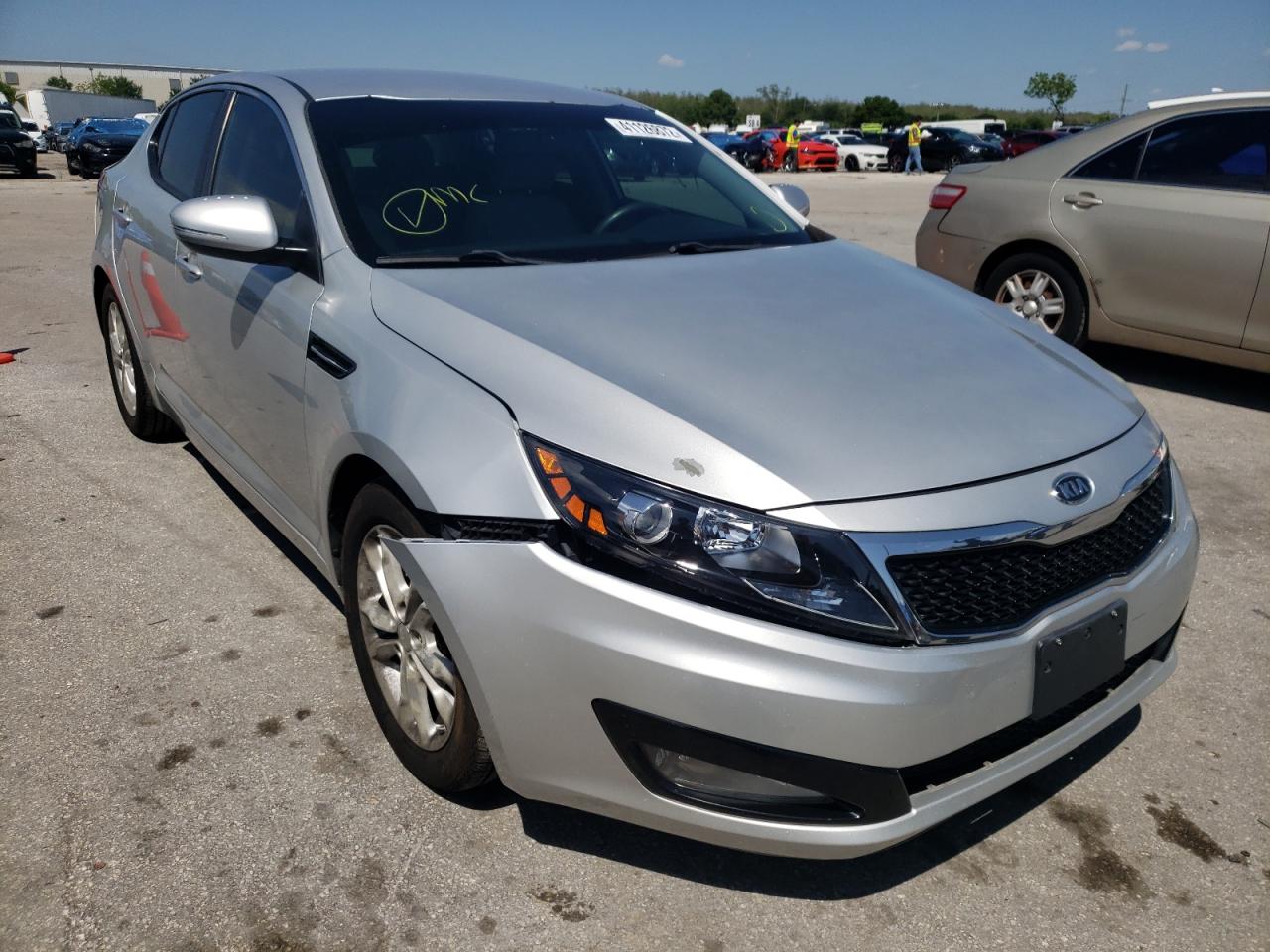 KIA OPTIMA LX 2012 with VIN 5XXGM4A70CG068808 - Photo from auction