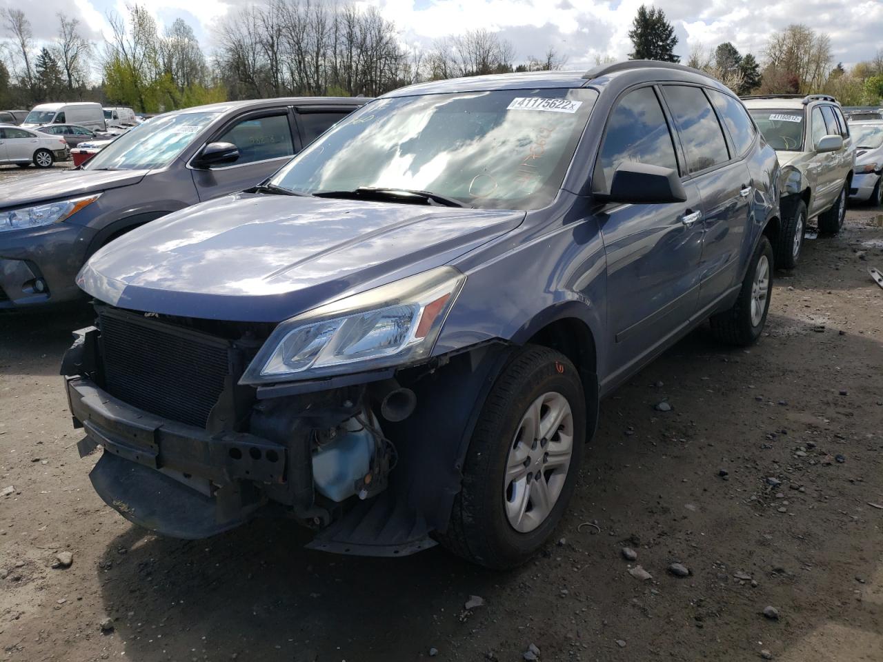Photo 2 from auction – 2014 CHEVROLET TRAVERSE L with VIN 1GNKVFKD1EJ308316