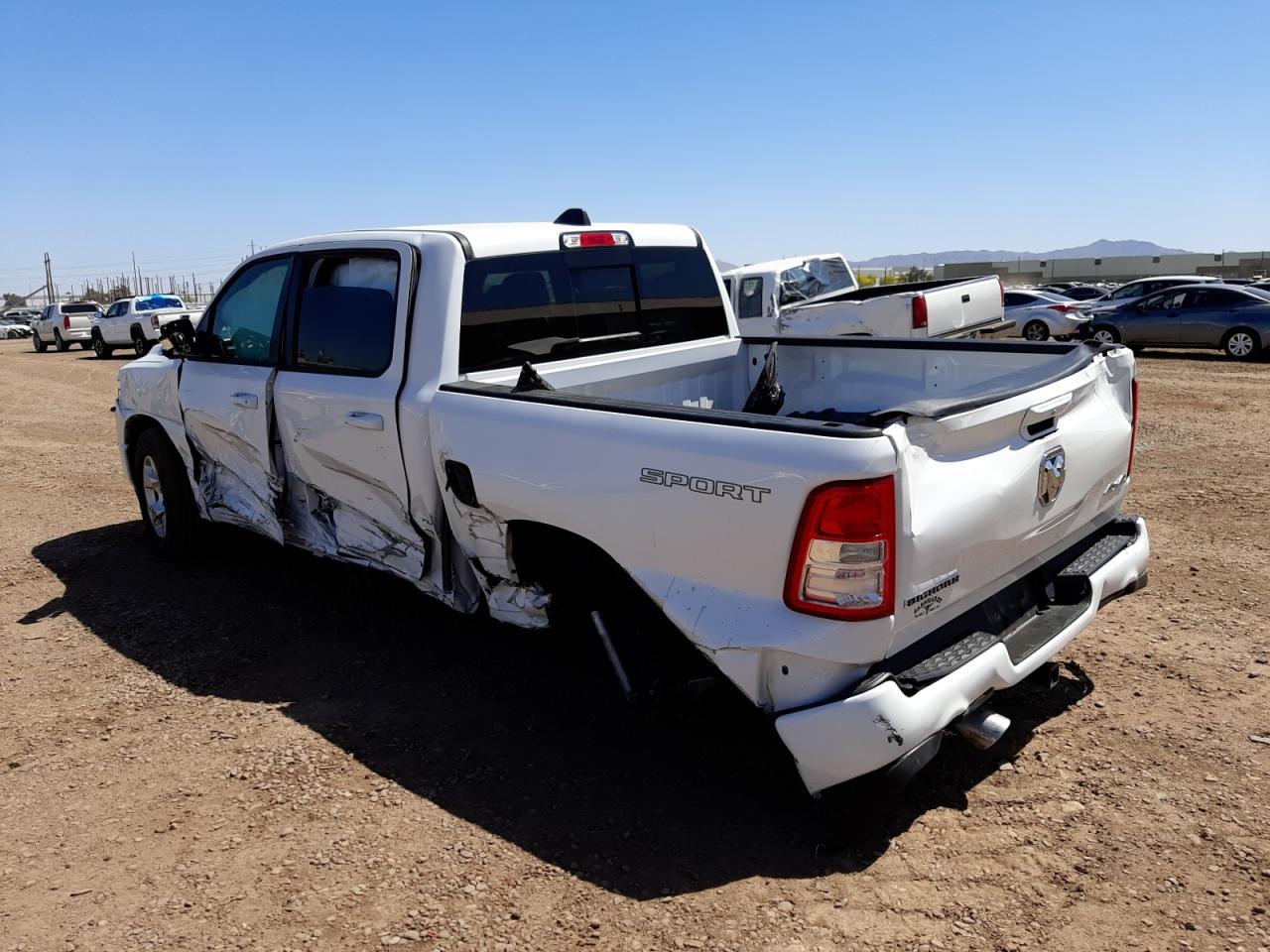 Photo 3 from auction – 2021 RAM 1500 BIG H with VIN 1C6SRFFT1MN531193