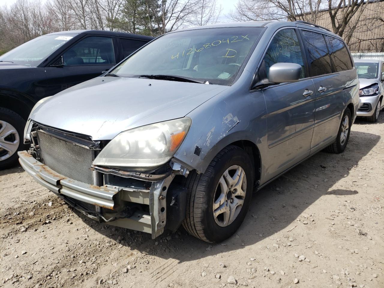 Photo 2 from auction – 2007 HONDA ODYSSEY EX with VIN 5FNRL38497B141104