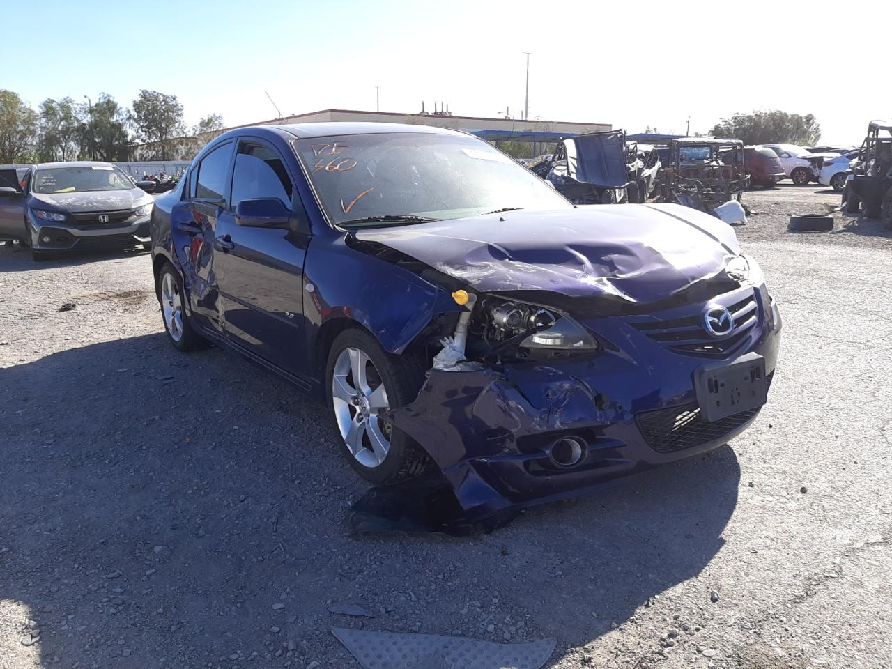MAZDA 3 S 2004 with VIN JM1BK323841189086 - Photo from auction