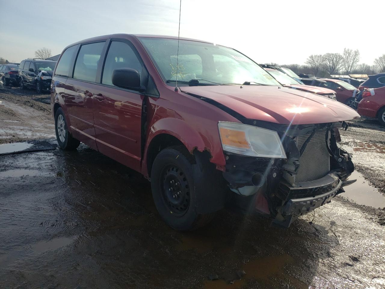 DODGE GRAND CARA 2010 with VIN 2D4RN4DE7AR385654 - Photo from auction