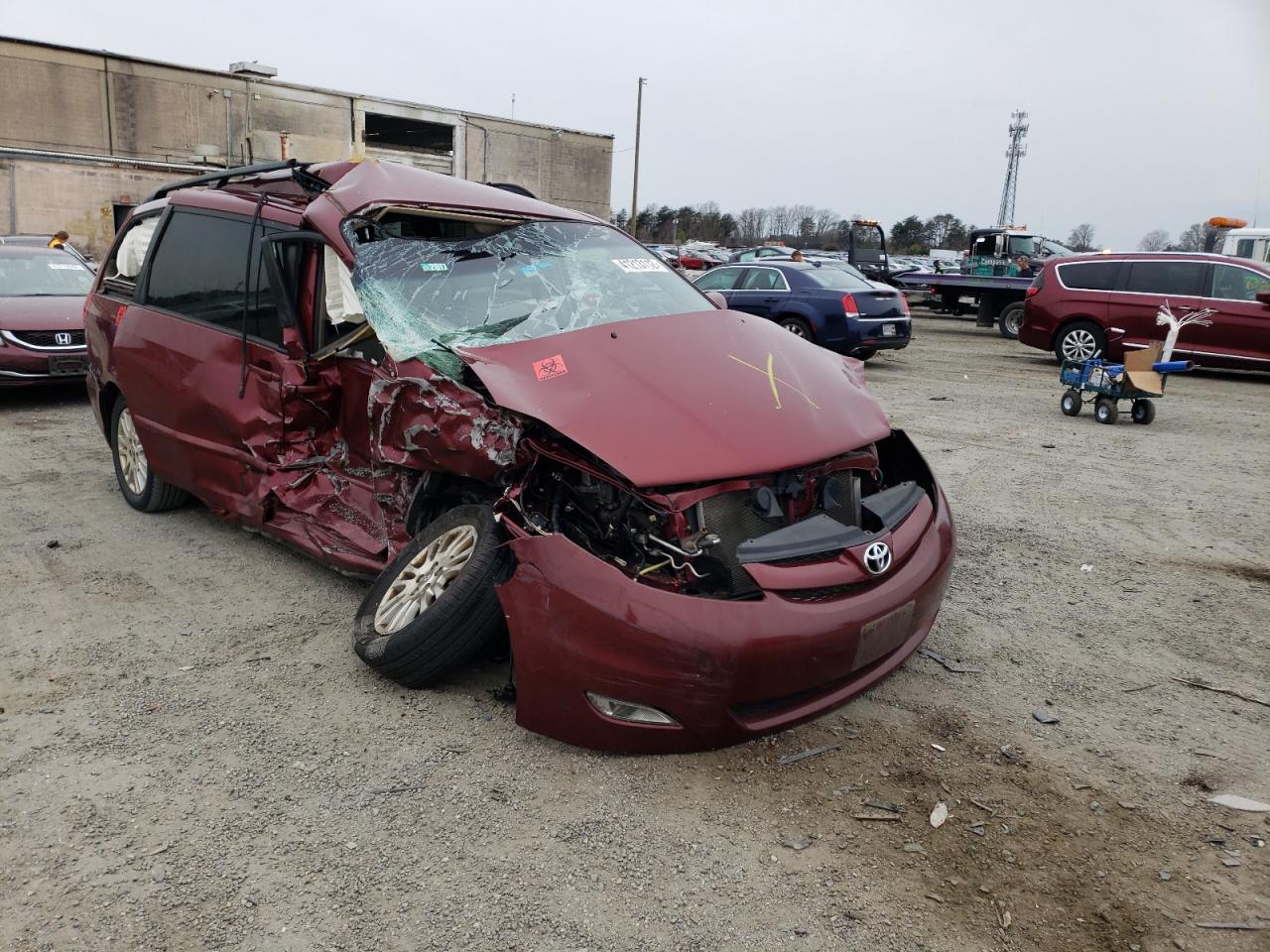 Photo 1 from auction – 2007 TOYOTA SIENNA with VIN 5TDZK22CX7S015682