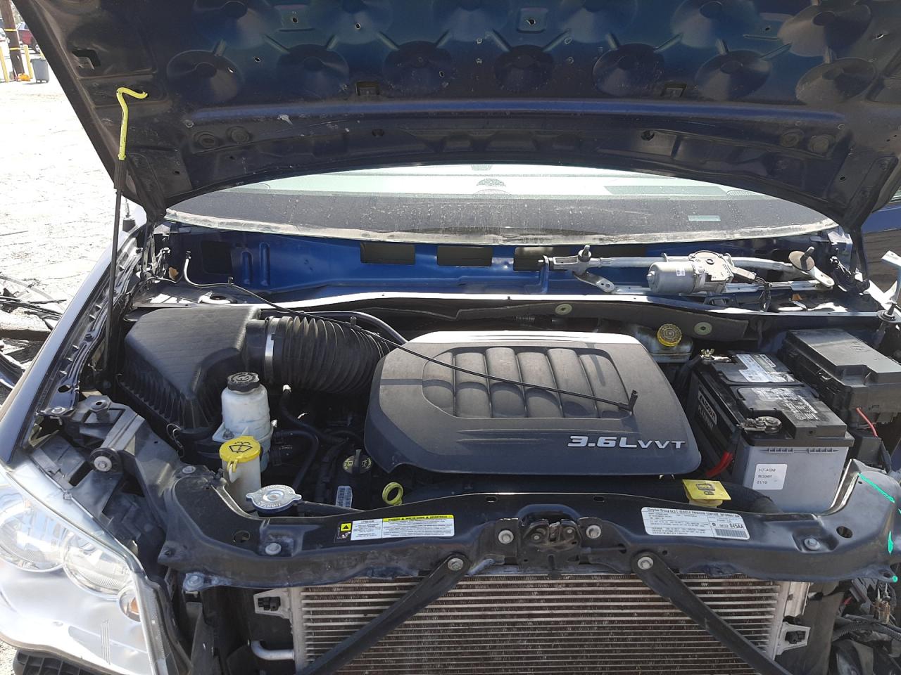 Photo 7 from auction – 2013 CHRYSLER TOWN & COU with VIN 2C4RC1CG3DR534120